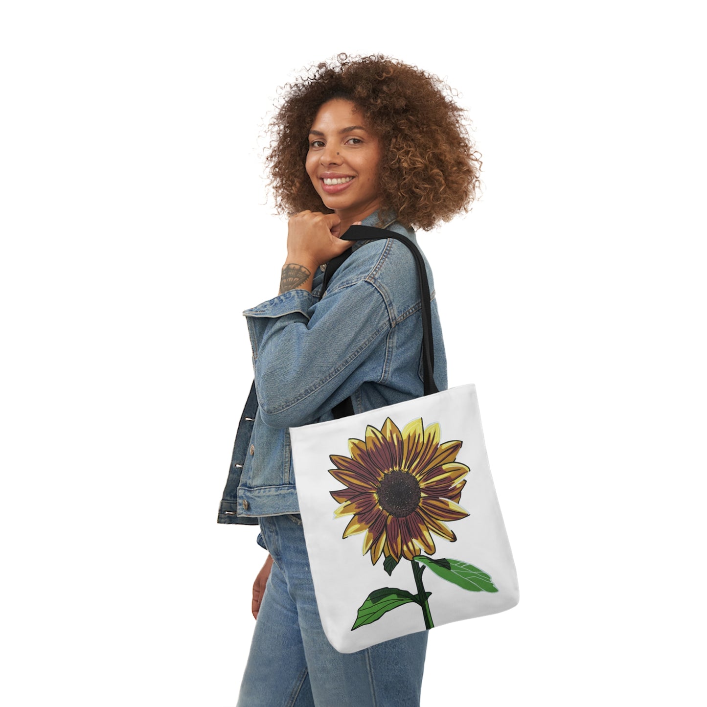 Sunflower Canvas Tote Bag